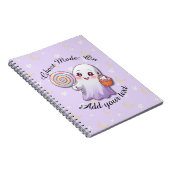 Ghost-Modus: Ein - Halloween-Ghost-Notebook Notizblock (Rechte Seite)