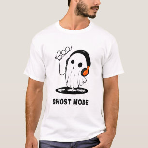 Ghost-Modus-Musik Süßer Grusel-Halloween-T-Shirt T-Shirt