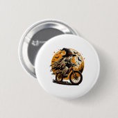 Ghost Mountain Biking Halloween Gruselkostümfahrt Button (Vorne & Hinten)