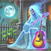 Ghost Musician Aufkleber (Vorderseite)