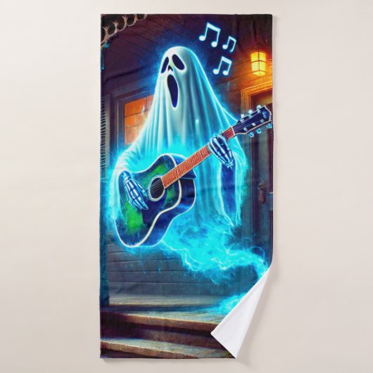 Ghost Musician Badehandtuch (Badehandtuch)