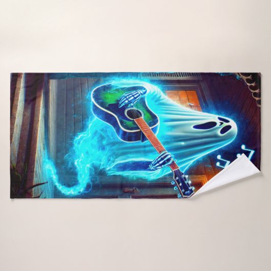 Ghost Musician Badehandtuch (Badehandtuch)