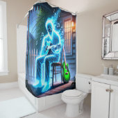 Ghost Musician Duschvorhang (Beispiel)