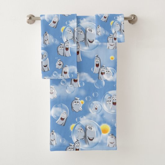Ghost-Muster Badhandtuch Set (Insitu)