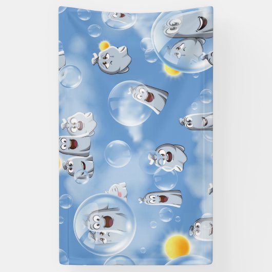 Ghost-Muster Banner (Vertikal)