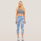 Ghost-Muster Capri Leggings (Vorderseite)