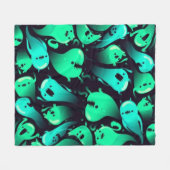 Ghost-Muster Fleecedecke (Vorderseite (Horizontal))