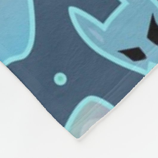 Ghost-Muster Fleecedecke (Ecke)