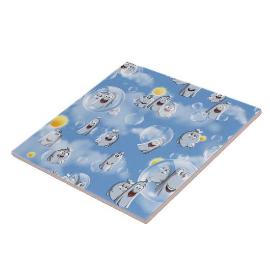 Ghost-Muster Fliese (Seite)