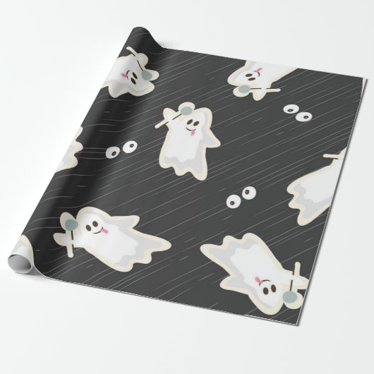 Ghost-Muster Geschenkpapier (Ungerollt)