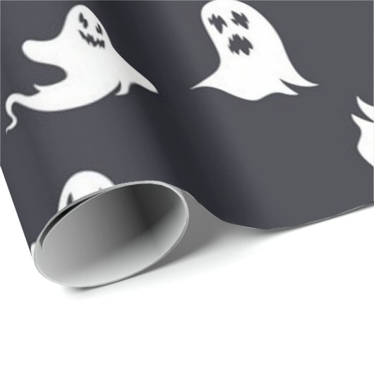 Ghost-Muster Geschenkpapier (Rolleneckpunkt)
