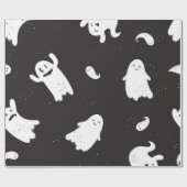 Ghost-Muster Geschenkpapier (Flach)