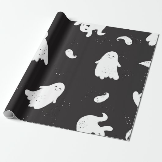 Ghost-Muster Geschenkpapier (Ungerollt)