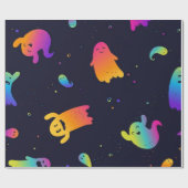 Ghost-Muster Geschenkpapier (Flach)