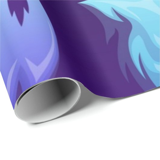 Ghost-Muster Geschenkpapier (Rolleneckpunkt)