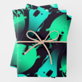 Ghost-Muster Geschenkpapier Set (Beispiel)