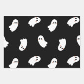 Ghost-Muster Geschenkpapier Set (Vorderseite 2)