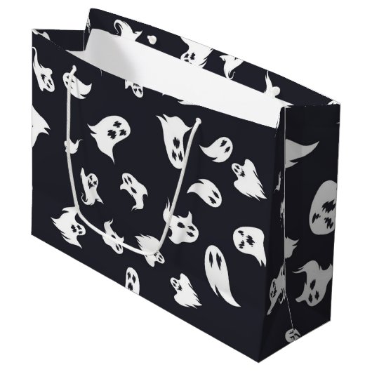 Ghost-Muster Große Geschenktüte (Vorderseite Schrägansicht)