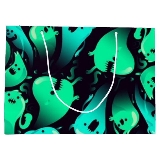 Ghost-Muster Große Geschenktüte (Rückseite)