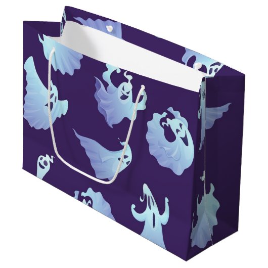 Ghost-Muster Große Geschenktüte (Vorderseite Schrägansicht)