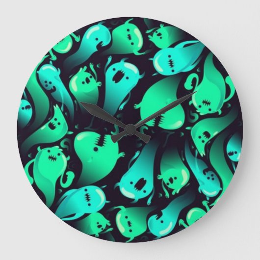 Ghost-Muster Große Wanduhr (Vorderseite)