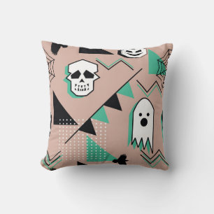 Ghost-Muster,Halbween Theme nahtlose Muster mit Kissen