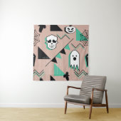 Ghost-Muster,Halbween Theme nahtlose Muster mit Wandteppich (Beispiel)