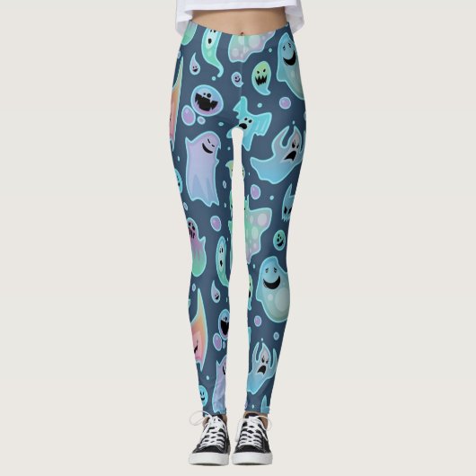 Ghost-Muster Leggings (Vorderseite)