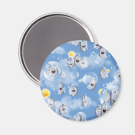 Ghost-Muster Magnet (Vorderseite/Rückseite)