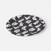 Ghost-Muster Pappteller (Schrägansicht)