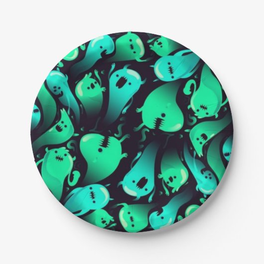 Ghost-Muster Pappteller (Vorderseite)