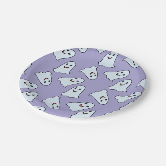 Ghost-Muster Pappteller (Schrägansicht)