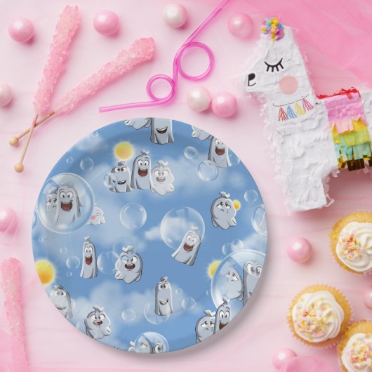 Ghost-Muster Pappteller (Party)