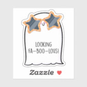 Ghost Niedlich Halloween Art Herbstsaison Aufkleber (Blatt)