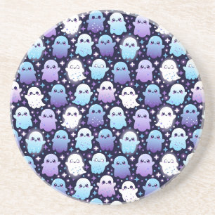 Ghost niedlich, Halloween Getränkeuntersetzer