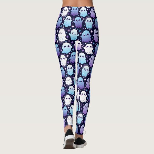 Ghost niedlich, Halloween Leggings (Rückseite)