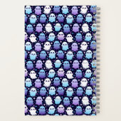 Ghost niedlich, Halloween Notizblock (Rückseite)