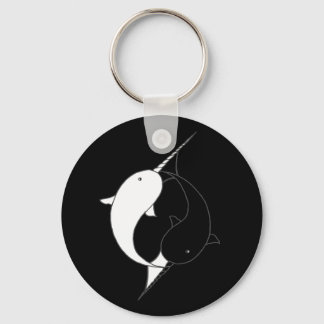 Ghost NINJA Narwhals Schlüsselanhänger