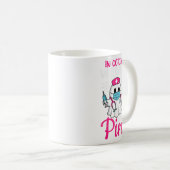Ghost Nurse Halloween nährende Brustkrebs Nk Rib Kaffeetasse (VorderseiteRechts)