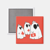 Ghost Nurse Magnet (Vorderseite/Rückseite)