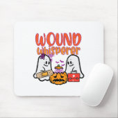 Ghost Nurse Wundflüsterer Halloween Nurse Fall S Mousepad (Mit Mouse)