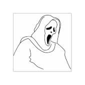 Ghost of ath Illustration Art Briefmarke Gummistempel (Prägung)