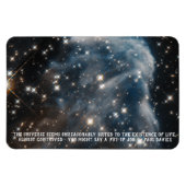 Ghost of Cassiopeia Scientist Quotation Magnet (Horizontal)