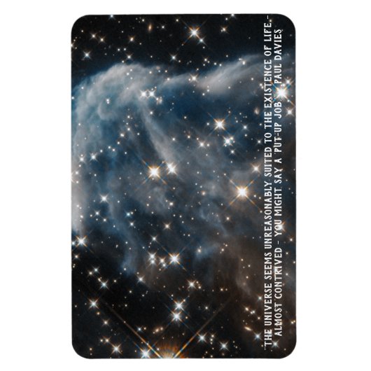 Ghost of Cassiopeia Scientist Quotation Magnet (Vertikal)