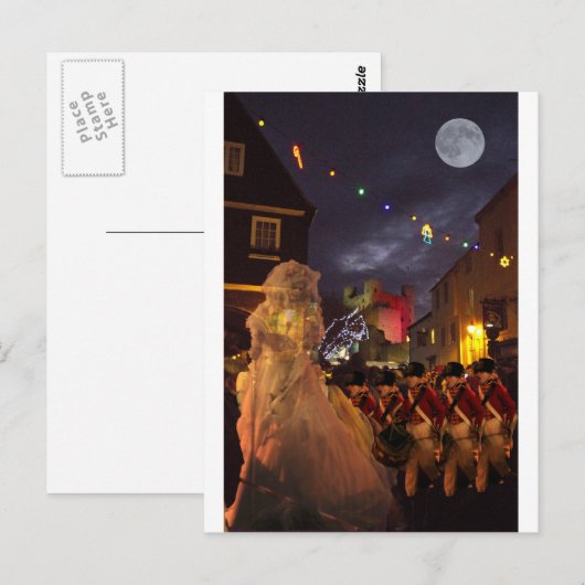 Ghost of Charles Dickens Past Postkarte (Vorne/Hinten)