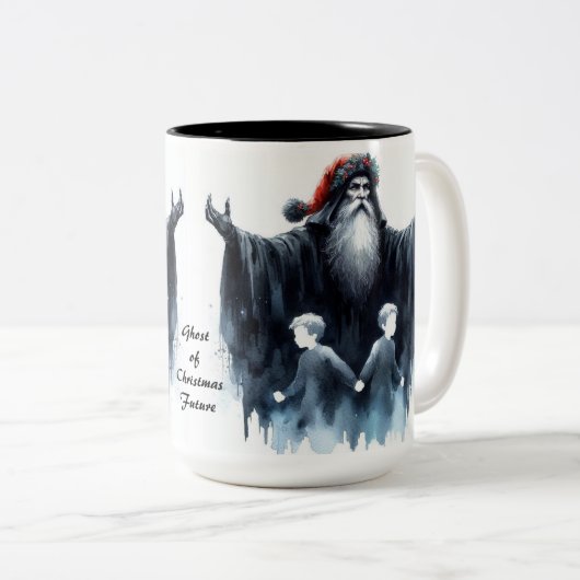 Ghost of Christmas Future Kaffee Tasse (VorderseiteRechts)