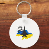 Ghost Of Kyiv - Mig 29 Fight Pilot Ace Of Ukraine  Schlüsselanhänger (Vorderseite)