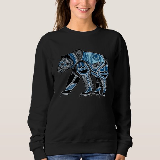 Ghost of the Spirit Bear Sweatshirt (Vorderseite)