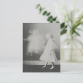 Ghost on Film Vintag Fotografie Postkarte (Stehend Vorderseite)