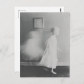 Ghost on Film Vintag Fotografie Postkarte (Vorne/Hinten)